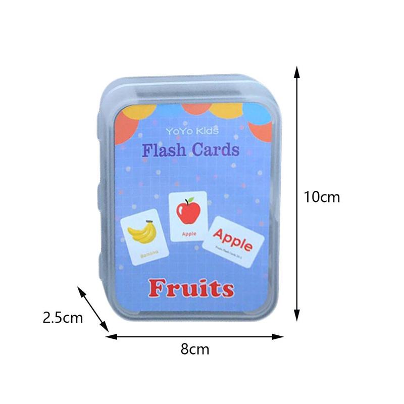 Early childhood English word learning cognitive memory cards Shape Flash cards