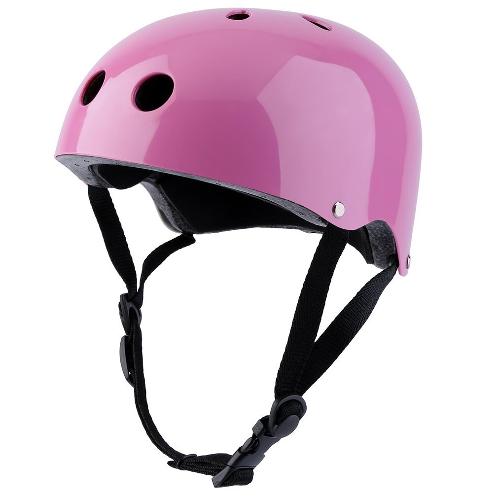Casco duradero de escalada compacto de monopatín Scooter casco OUTAD casco de protección multideportes bicicleta ciclismo casco: Rosa