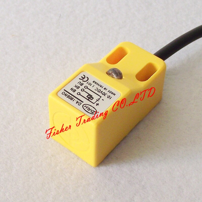 DRH DA-1805NO 18MM rectangular proximity switch with PBT reinforce,acidproof /alkaliproof/ waterproof approach sensor for metal
