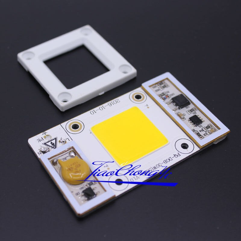 1 Pcs 110V High Power 50W Led Chip Ingebouwde Driver Koel Wit 6000K 5000-6000LM