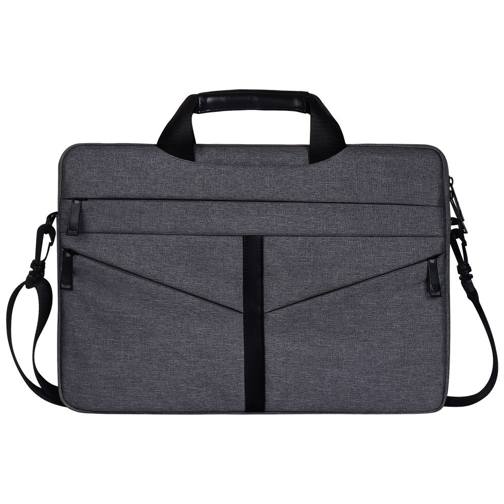 Universal Laptop Bag 13 14 15 inch Notebook Bag Laptop Messenger Computer Shoulder Bag Briefcase Case Cover for Macbook HP DELL: Dark grey / 13.3-inch