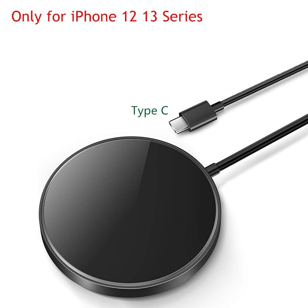 15W Magnetic 4 In 1 Qi Wireless Charger Dock For IPhone 13 12 Pro Max Fast Charging Station For iWatch 7 6 5 4 AirPods: Only for iPhone