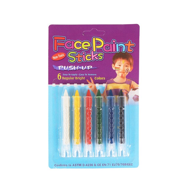 1 sæt farverigt maleri tegning pen baby bad legetøj badeværelse farveblyanter vasket farve pen til børn forsyninger: C