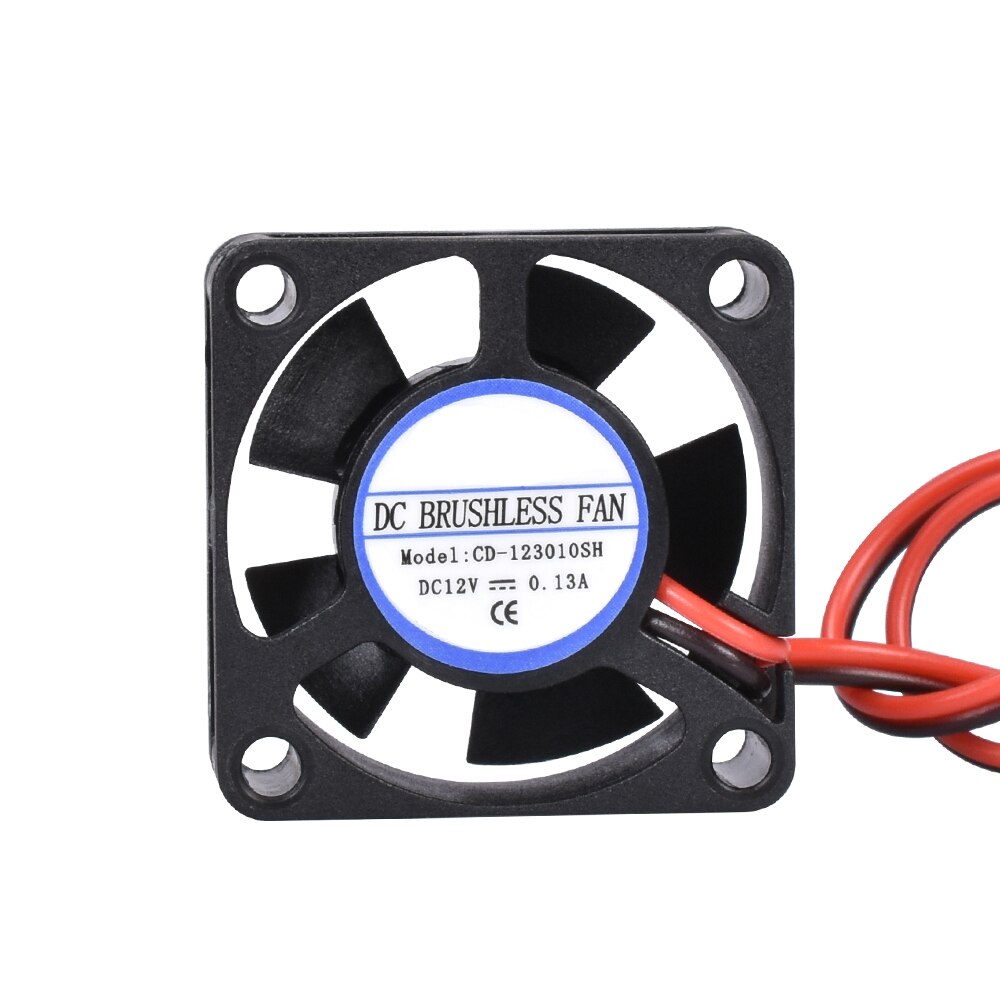 Reprap dc 5v 12v 24v 2pin mini ventilador sem escova de refrigeração 3010 30mm x 30x10mm pequeno exaustão