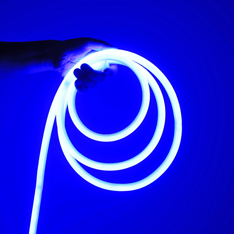 Neon-nauhat vedenpitävä taivutettava led-putki huone sisustus neon valot: Sininen valo