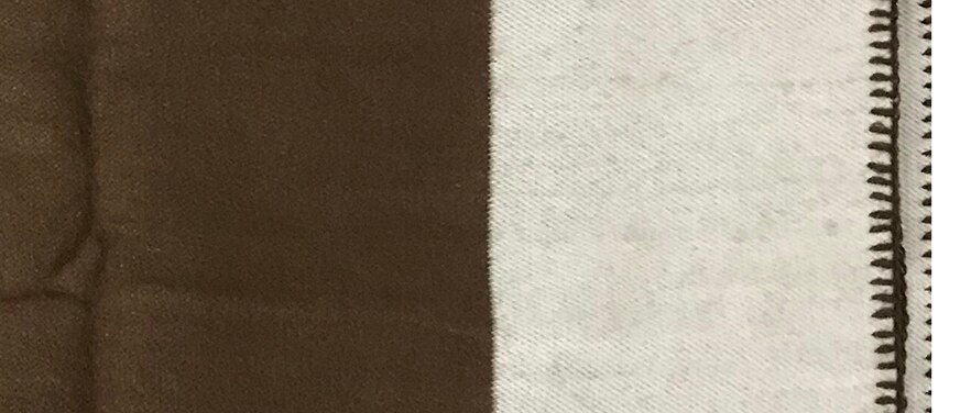 Manta suave de punto de Cachemira y lana gris LISM para adultos, manta de hilo teñido a cuadros, para amigos: Coffee