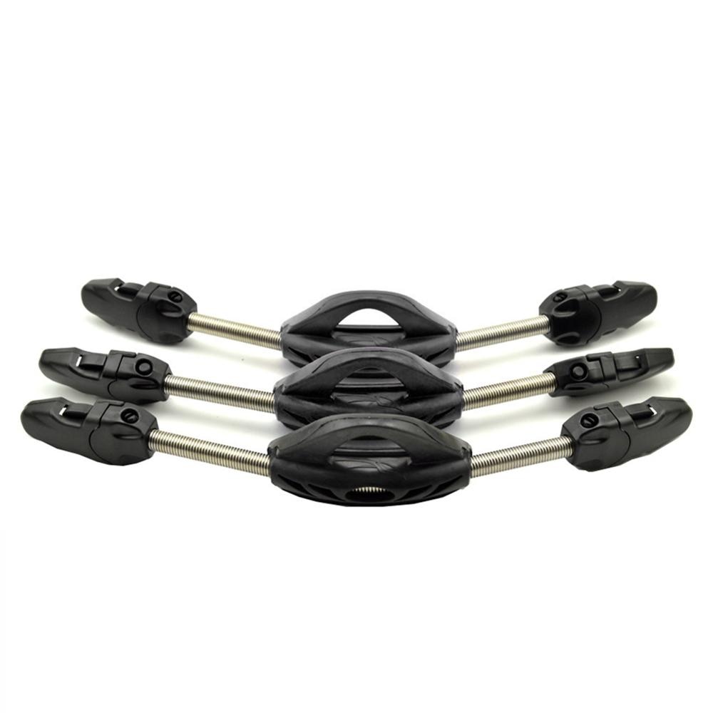 2pcs Diving Spring Fin Straps Stainless Steel Diver Heel Straps for Snorkeling Fins Diving Fin Strap with Quick Release Buckle