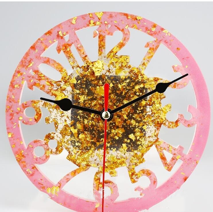 Handmade DIY wall clock core jumping seconds movement accessories clock accessories frameless picture clock core