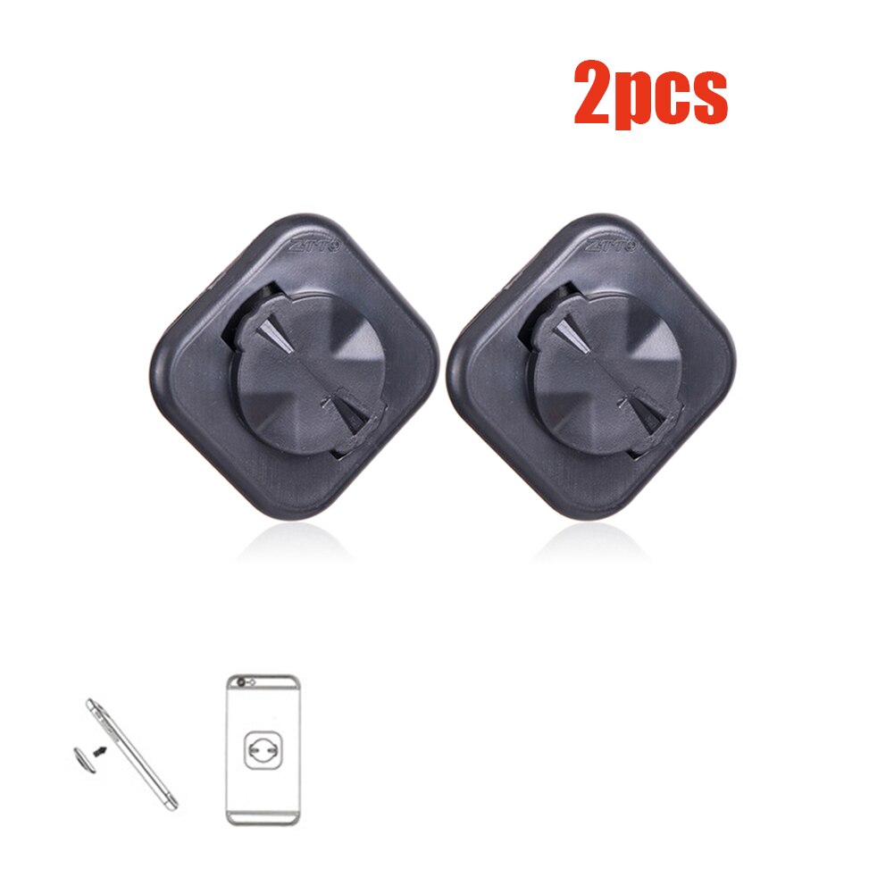 Fiets Mobiele Telefoon Sticker Mount Telefoon Sterke Lijm Ondersteuning Standhouder Terug Knop Plakken Adapter Voor Garmin: 2pcs Phone Holder