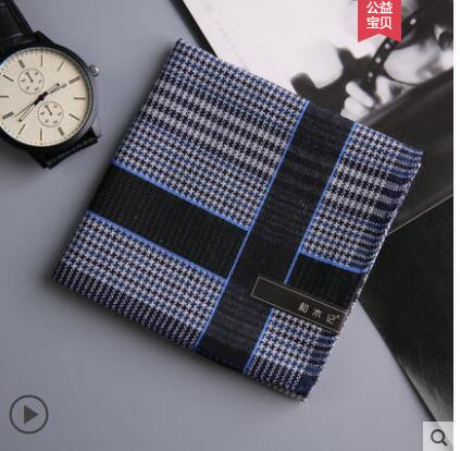 Lommetørklæde herre bomuld 15 farve 43*43cm: 8