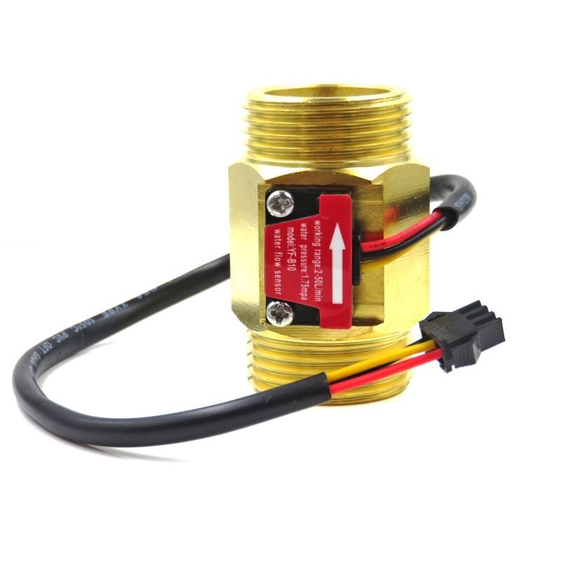 G1&quot; DN25 Copper Water Flow Sensor Turbine Flow Sensor Turbine Flow Meter 2-50L/min