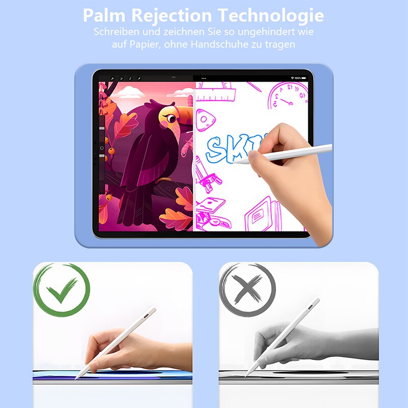 Voor Appelpotlood Afwijzing Power Display Ipad Potlood Pen Voor Ipad 2022 Pro Air Mini Specifieke Stylus