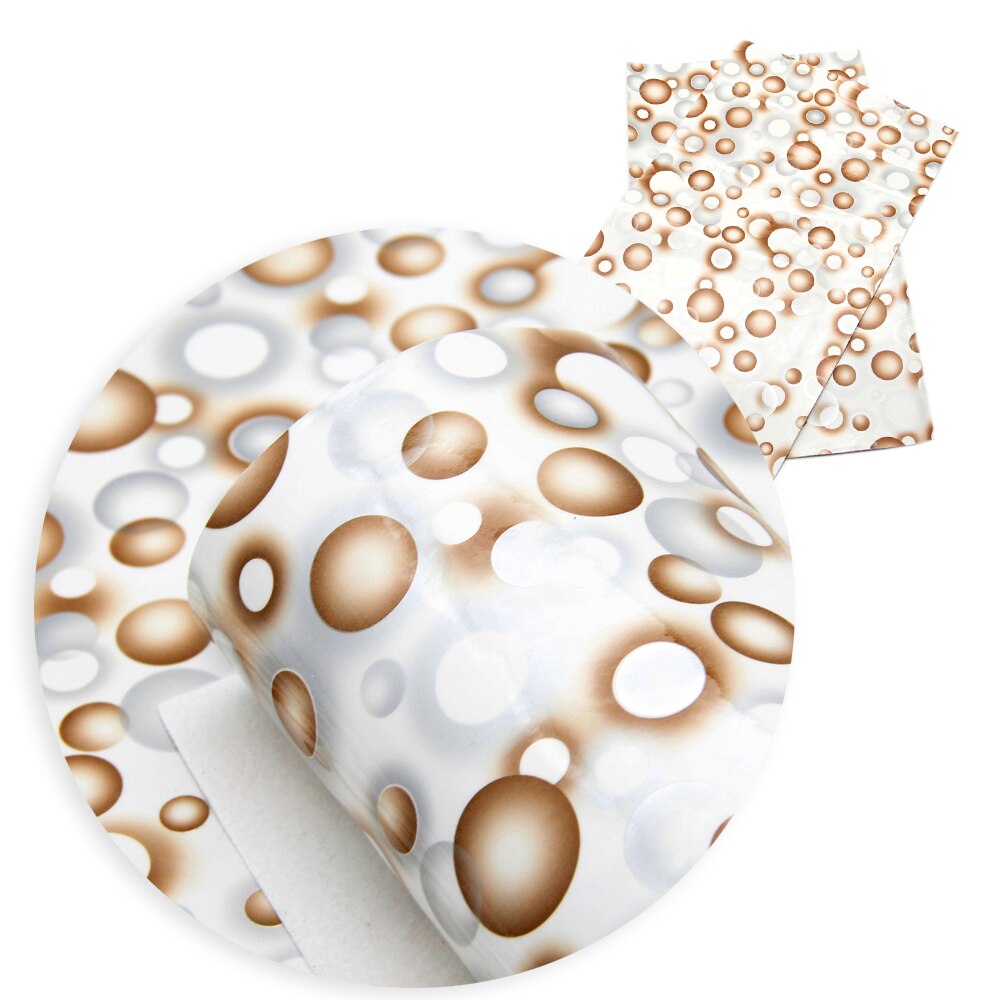 20*34cm patrones de puntos de cuero sintético Artificial, materiales hechos a mano para hacer artesanías de bolsos, 1Yc4875: 1071926006