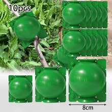 10 * Grafting Box Plant Rooting Equipment High Pressure Propagation Ball Garden Graft Box Plant Support Care Plant Covers: 8cm