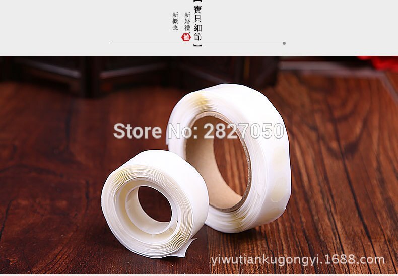 100 STÜCKE Abnehmbare Aufblasbaren Ballon Kleber Party Hochzeit Geburtstag Dekoration Ballon Zubehör Hochzeit Liefert Band