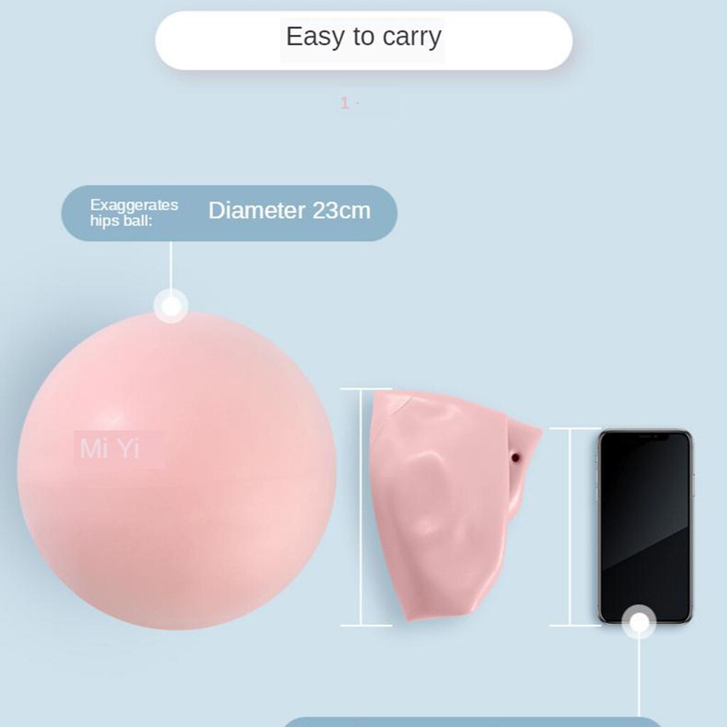 Mini Yoga Fitness Bal Oefening Gym Balance Pilates Training Bal Pvc Bal