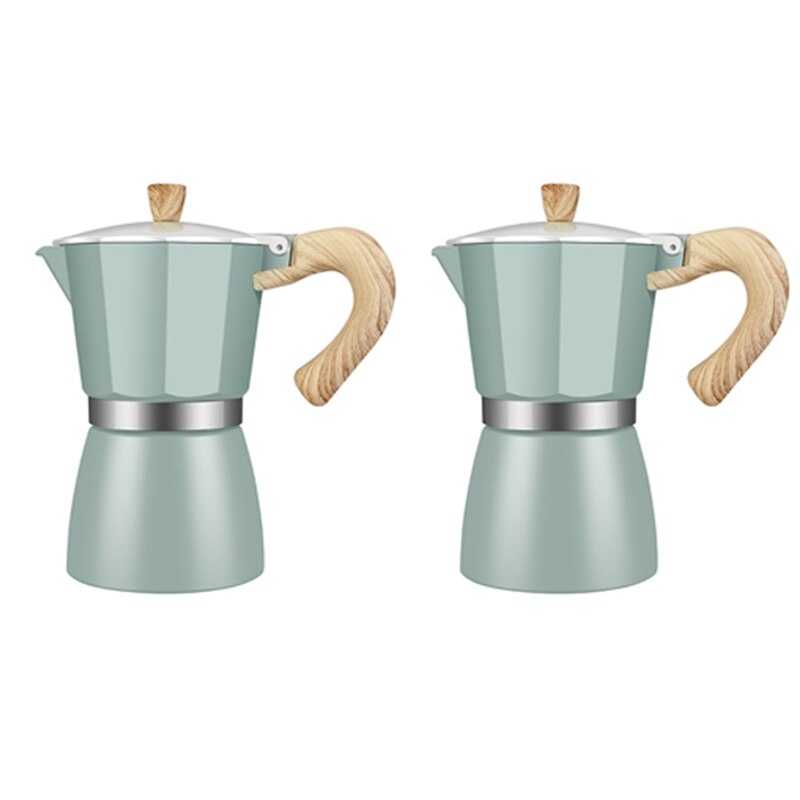 ! Koffiezetapparaat Aluminium Mokka Espresso Percolator Pot Koffiezetapparaat Moka Pot 3Cup Kookplaat Koffiezetapparaat