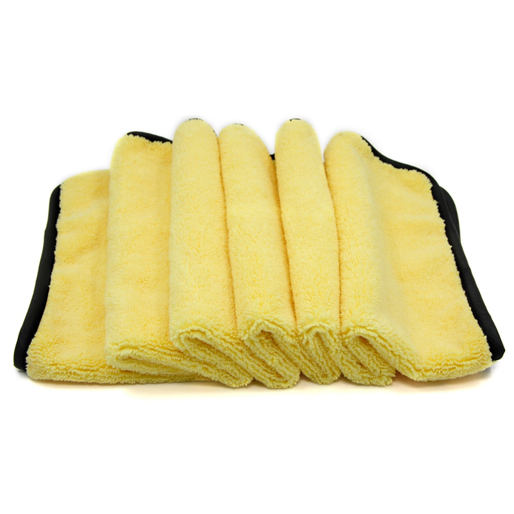 Large Size Microfiber Car Cleaning Cloths Car Care Microfibre Wax Polishing Detailing Towels Washing Drying Cloths 92*56cm