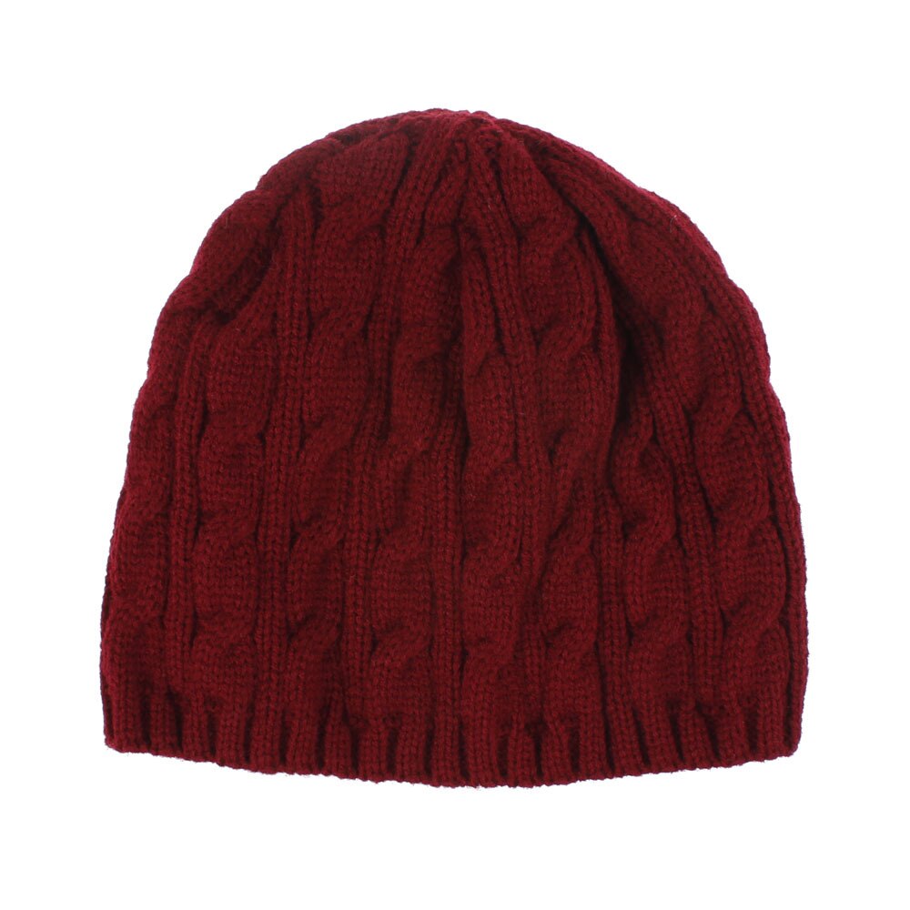 Chapeau en tricot torsadé pour femmes | Chapeau tendance pour adultes, bonnet en laine couleur unie pour les huit mots, automne et hiver