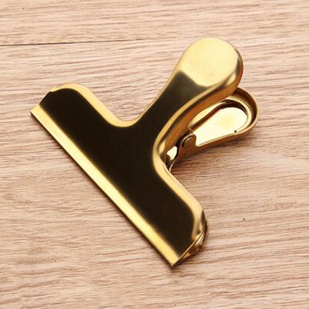 Durable Stainless Steel Food Bag Clips Sealer Storage Clamp Clips Kitchen Home Tools