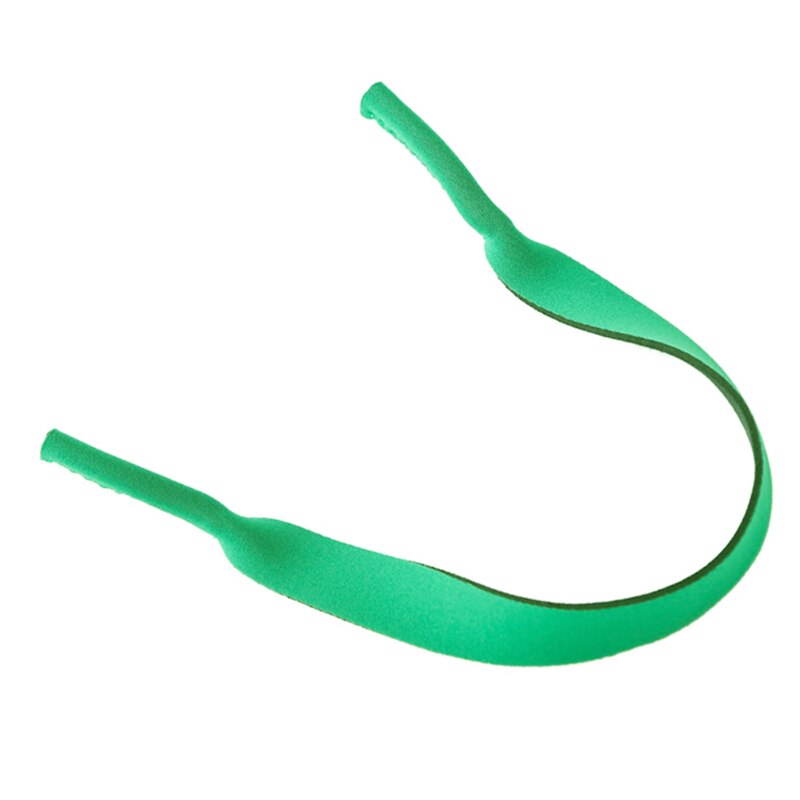 Brillen Houder Band Premium Zachte Neopreen Bril Anti Slip Strap Stretchy Neck Cord Sport Zonnebril Retainer Voor Mannen Wome: Green