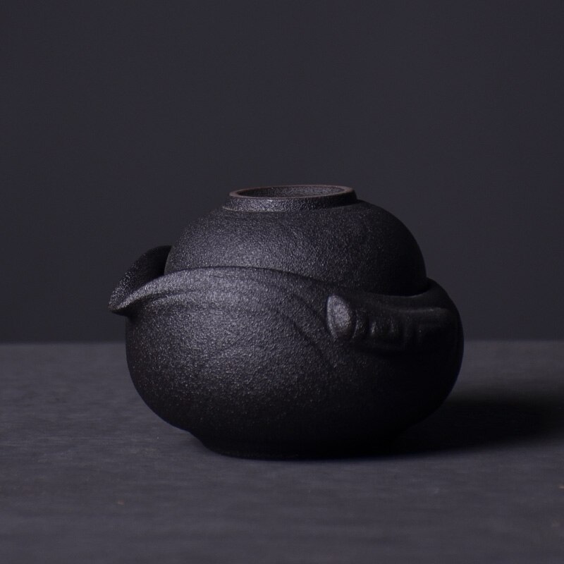 LUWU dzbanek ceramiczny gaiwan filiżanki robić herbaty robić puer przenośny zestaw robić herbaty z clotth torba