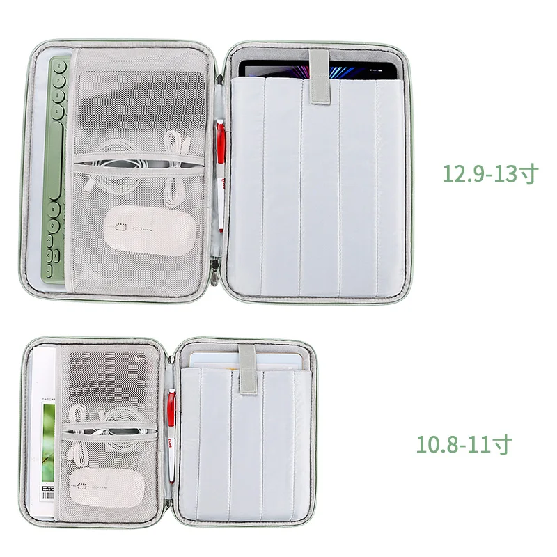 Étui de rangement antichoc pour IPad Air 5 4 3 2 1 10.9 10.5 10.2 Pro 11 12.9 XiaoMi Pad 5 et Macbook, housse de clavier