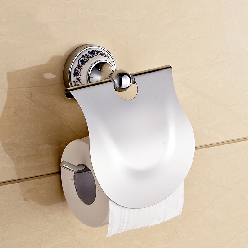 Chrome Finished Bathroom Hardware Sets Ceramic Bathroom Products Bathroom Accessory Set Stainless Steel