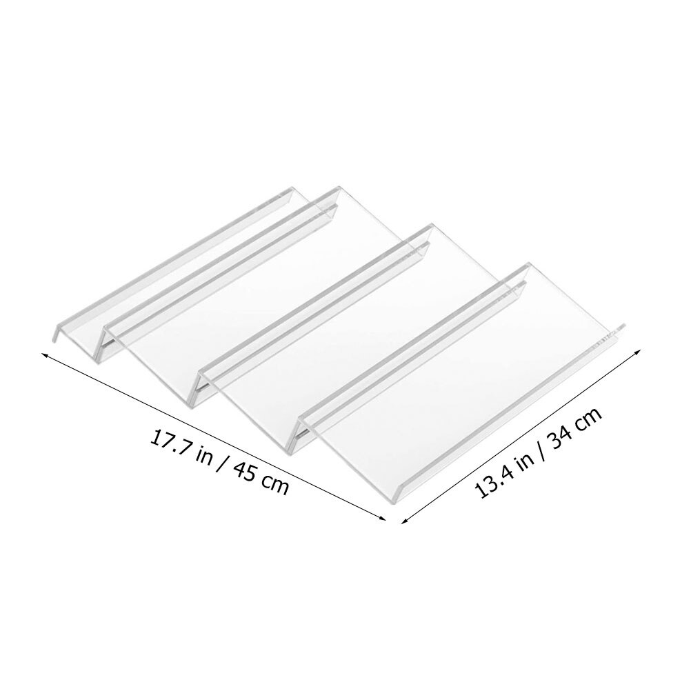 1 Set Expandable Spice Rack Organizer Acrylic Tiered Drawer Storage for Spice Bottles