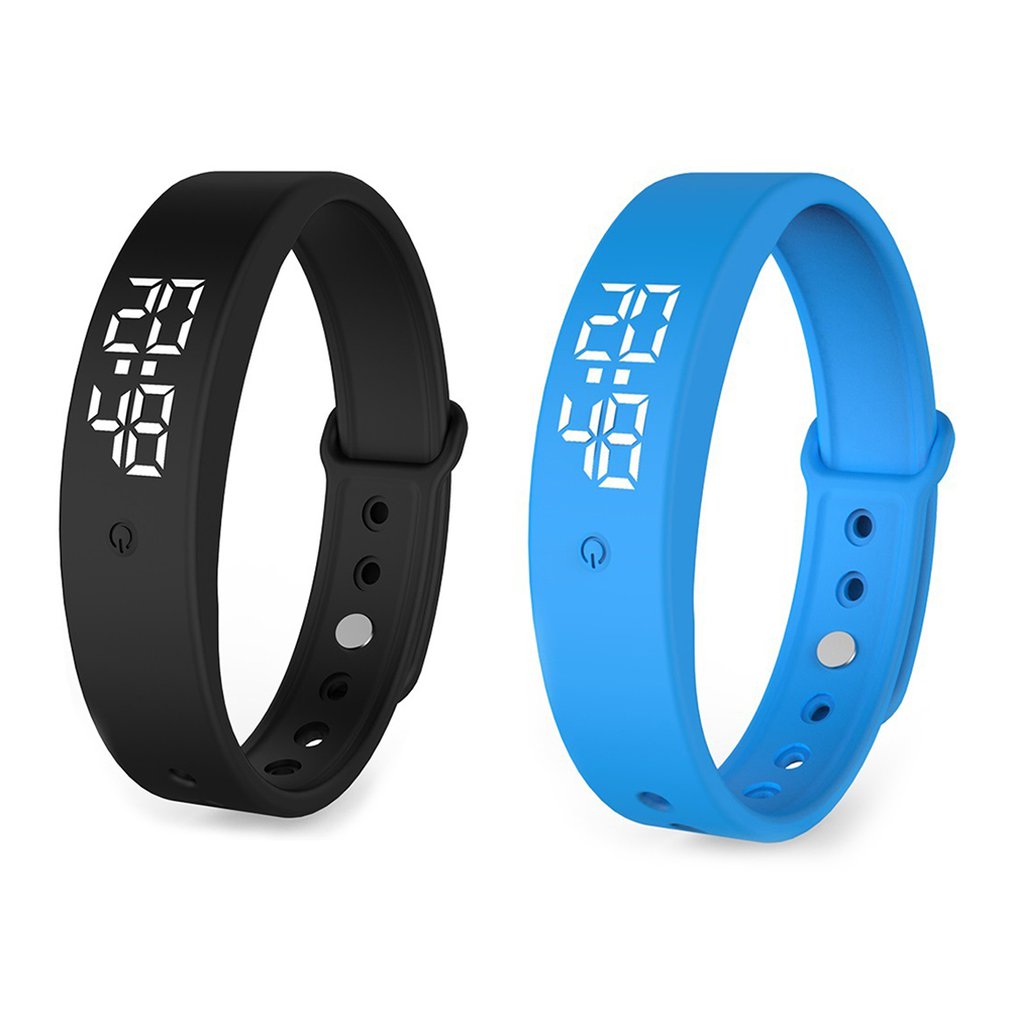 V9 Smart Bracelet Body Temperature Monitoring Precise Display Smart Band Chargeable Accurate Body Temperature Display Watch