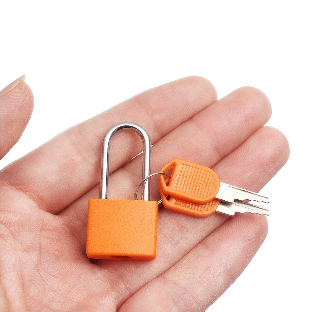 Mini Strong Steel Padlock Travel Luggage Tiny Suitcase Lock with 2 Keys Diary padlock Protector Security Tool