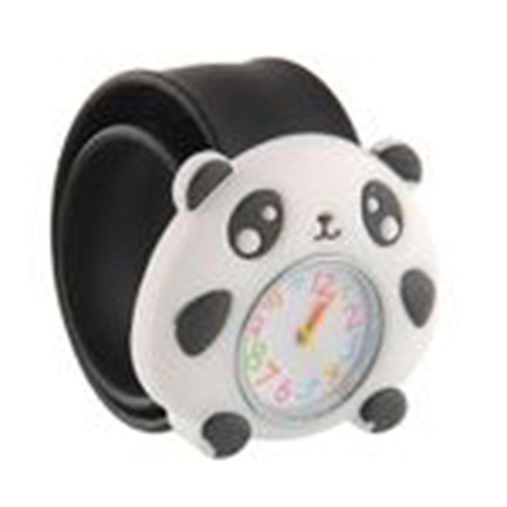 Cartone Animato per bambini Giocattoli Orologio Carino Animale di Frutta Per Bambini Silicone Accarezzò Orologio Della Ragazza del Bambino Giocattolo Preferito Orologio Al Quarzo Regalo Di Compleanno: panda