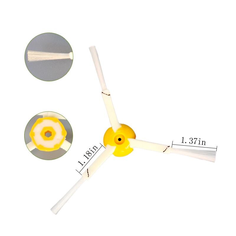 Wichtigsten Pinsel Seite Pinsel Hepa-Filter für iRobot Roomba 800 900 Serie 860 880 890 960 965 981 980 Roboter staubsauger Teile