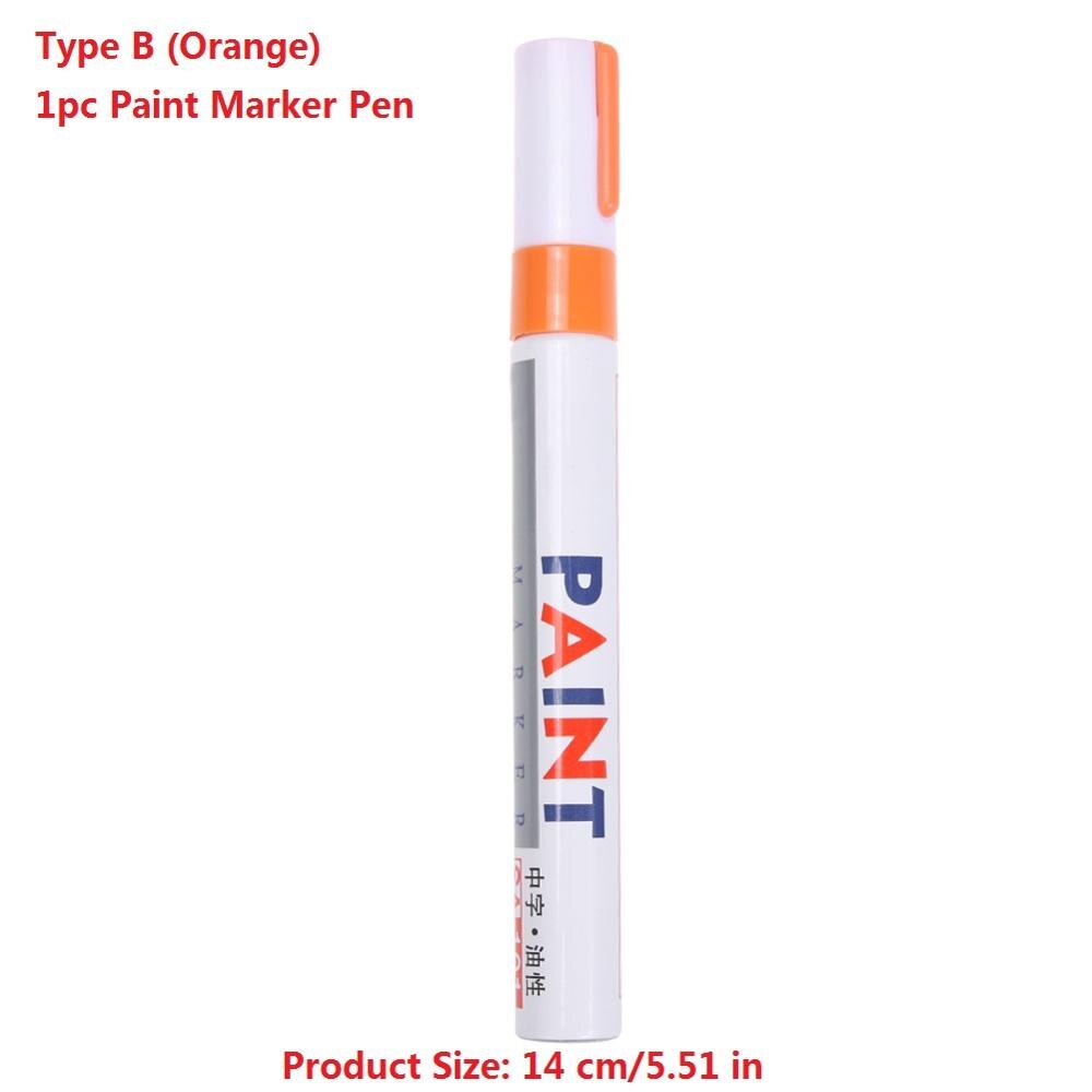 10 stk  / 1pc hurtigttørrende olor tuscher manga tegnetuscher pen alkohol baseret skitse til børn tegning skole kontorartikler: Type  b 1pc orange