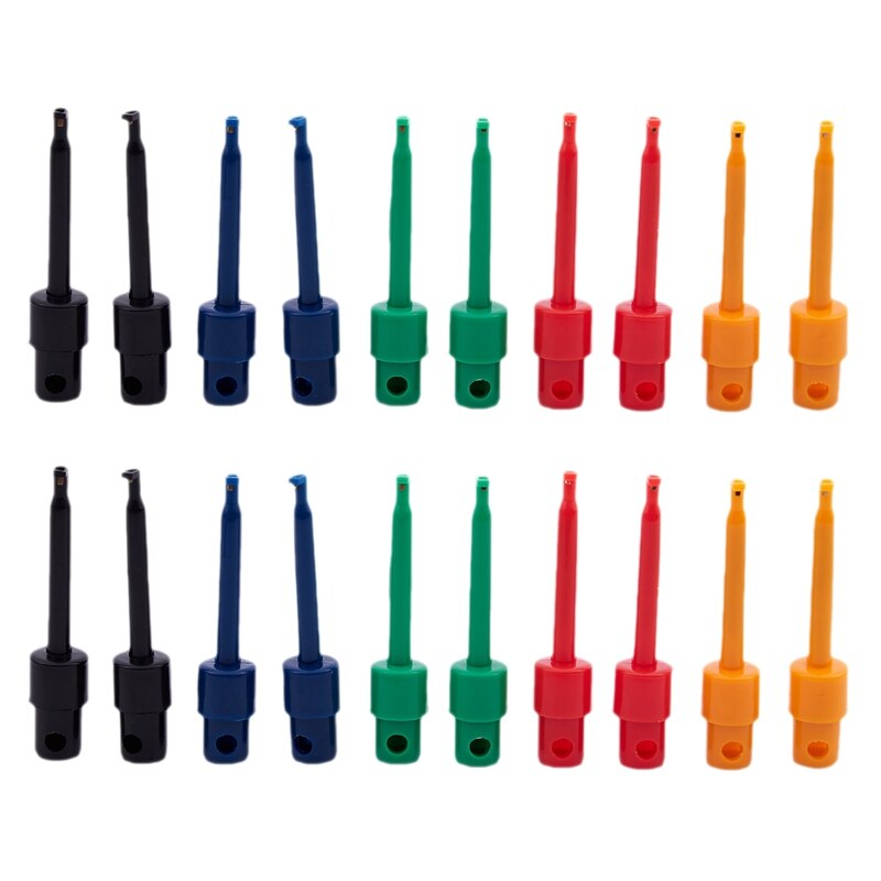 20x Large Round Single Clip Hook Test Probe for Electronic Test: Default Title