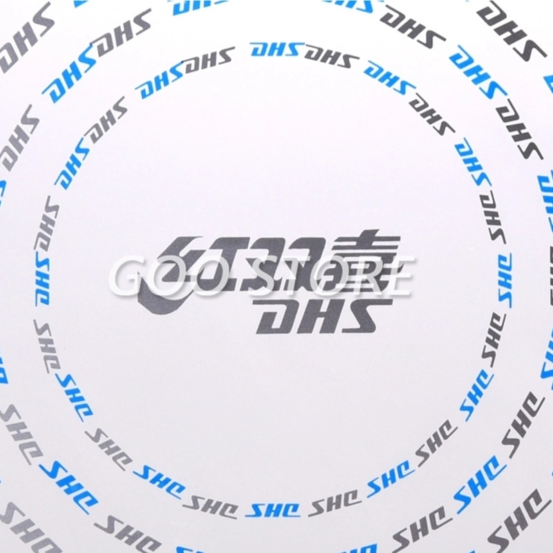 DHS – film de protection en caoutchouc pour tennis de table, ensemble d'accessoires de ping-pong, original, 2 pièces
