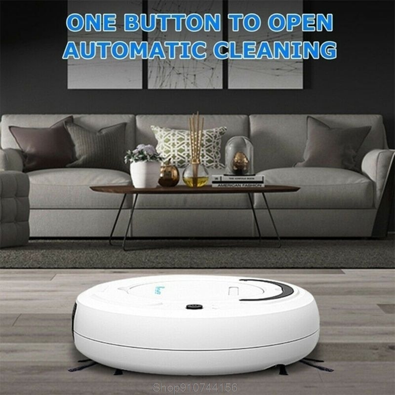Robot Vacuum Cleaner Timer Function Multiple Cleaning Modes, Suction Robotic Vacuum Cleaner for Pet Hair, Carpet, Oct