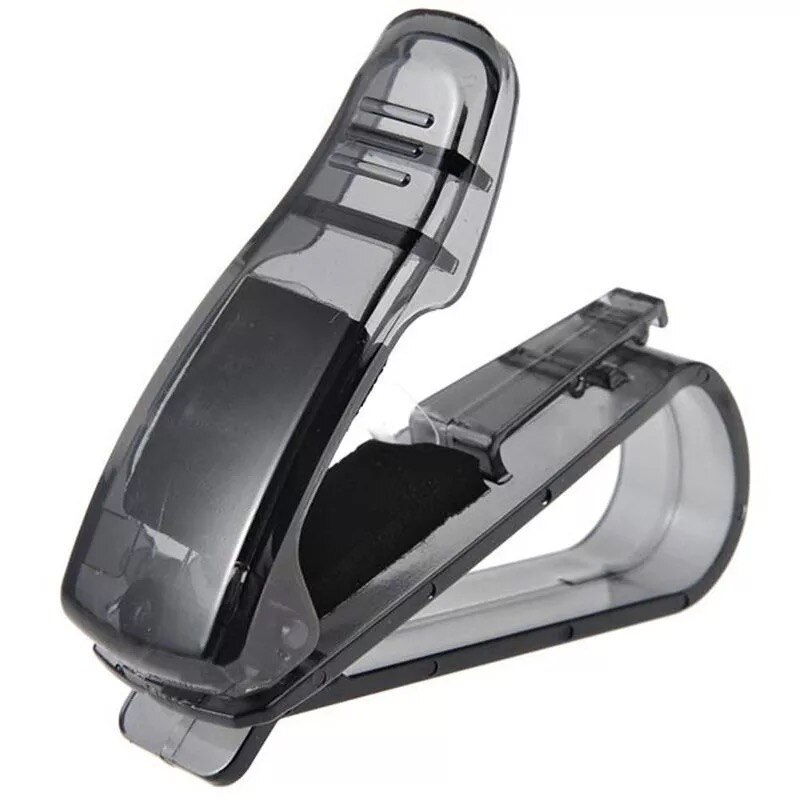 Auto Zonneklep Clip Houder Opslag Mount voor Zonnebril Bril Auto Accessoires