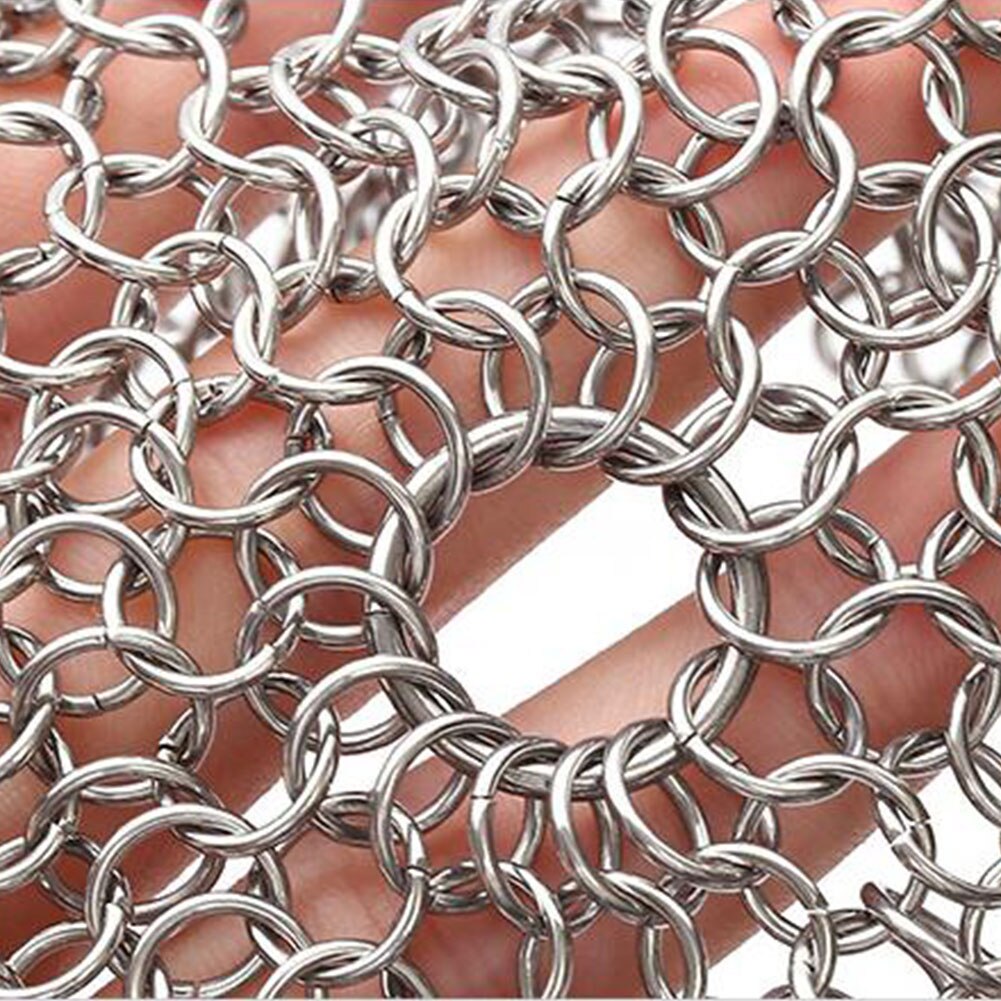 3 Size Stainless Steel Pot Brush Kitchen Restaurant Cleaning Brush Scrubber Dishwashing Artifact Degreasing Pot Brush Scrubbers