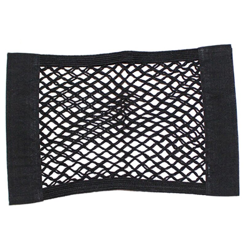 Car Trunk Seat Back Elastic Storage Mesh Net Car Styling Storage Bag Pocket Organizer Bag