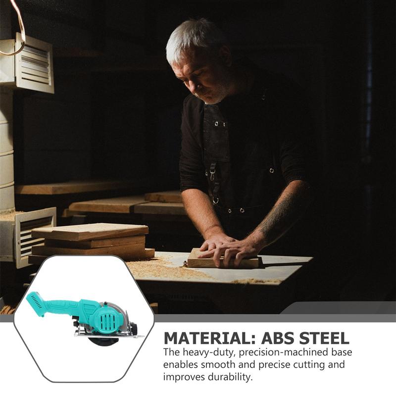 Mini sierra eléctrica Circular para azulejos, paneles de yeso y madera, portátil, práctica, 5 pulgadas, 1 unidad
