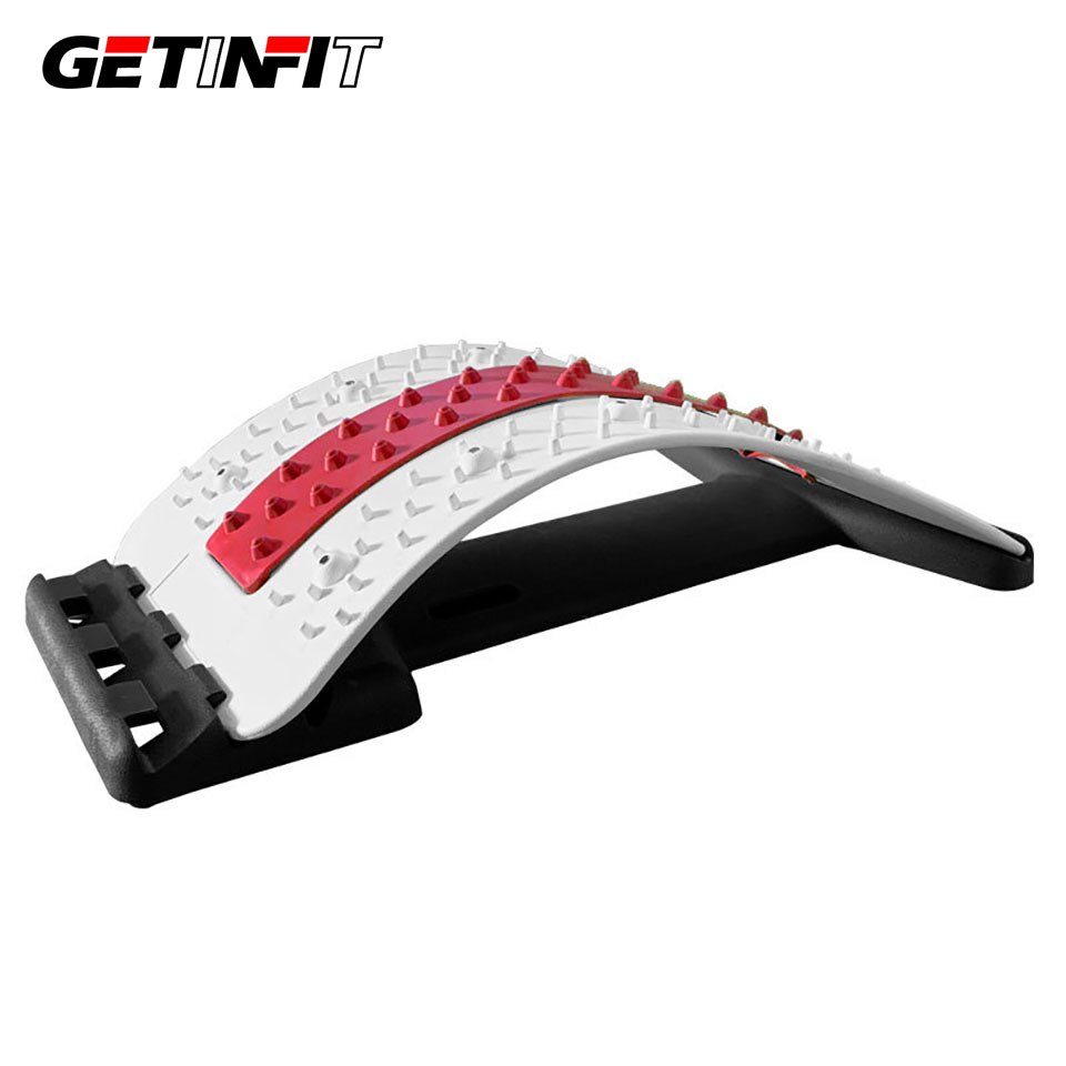 Getinfit Zurück Stretch Ausrüstung Massager Massageador Magie Bahre Fitness Lenden Unterstützung Entspannung Wirbelsäule Schmerzen Relief: B-08