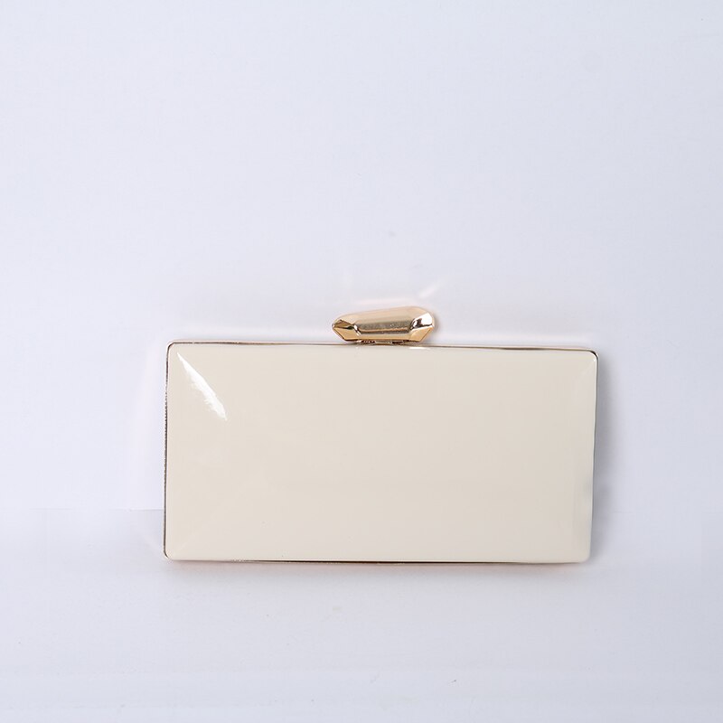 Vrouwen Avond Schoudertas Bruids Clutch Party Prom Bruiloft Envelop Handtas: apricot