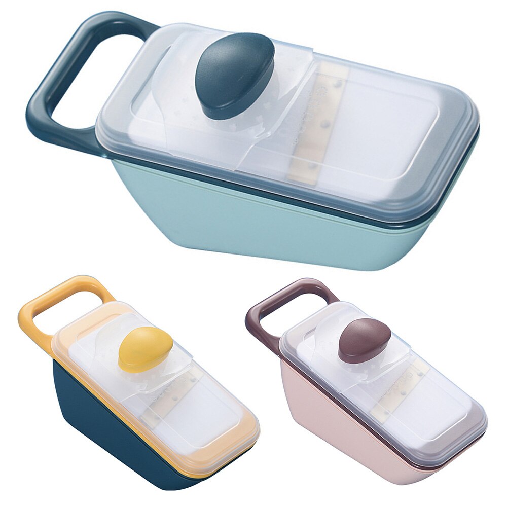 Multifunctionele groentesnijder, rasp, fruitsnijder, aardappelschiller, wortelrasp, keukenaccessoires, mand, groentesnijder