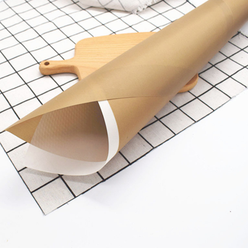 Tapis de cuisson réutilisable résistant aux hautes températures feuille de téflon pâtisserie cuisson huile papier résistant à la chaleur Pad anti-adhésif pour barbecue en plein air