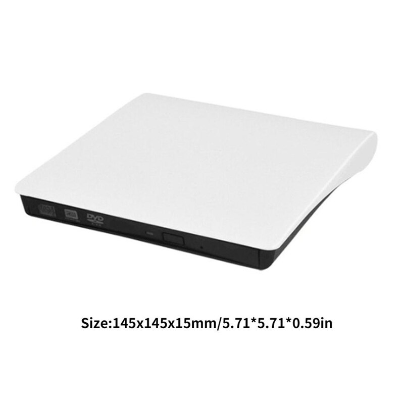 Externe dvd-drive usb 3.0 dvd-brander optische drive kaartlezer ultradun