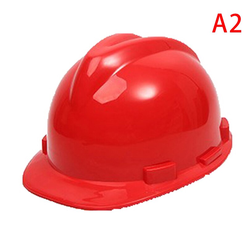 ABS Construction Safety Helmets Electrical Engineering Hard Hat Labor Work Cap: AStyle red