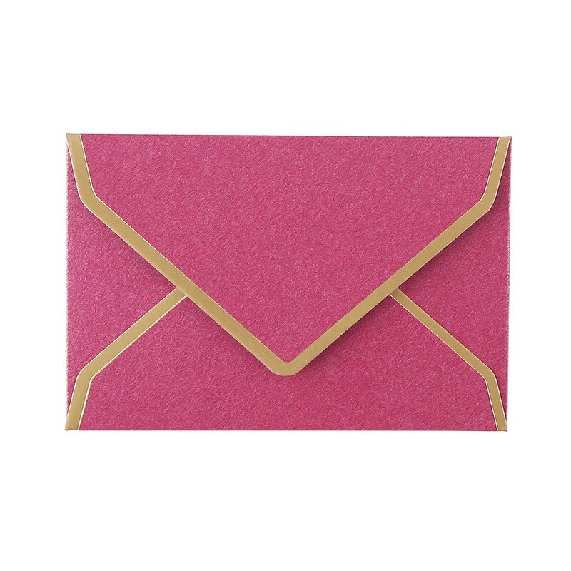 20 pcs/lot Mini envelope gilded edge Paper Envelopes cute Envelope For Card Scrapbooking