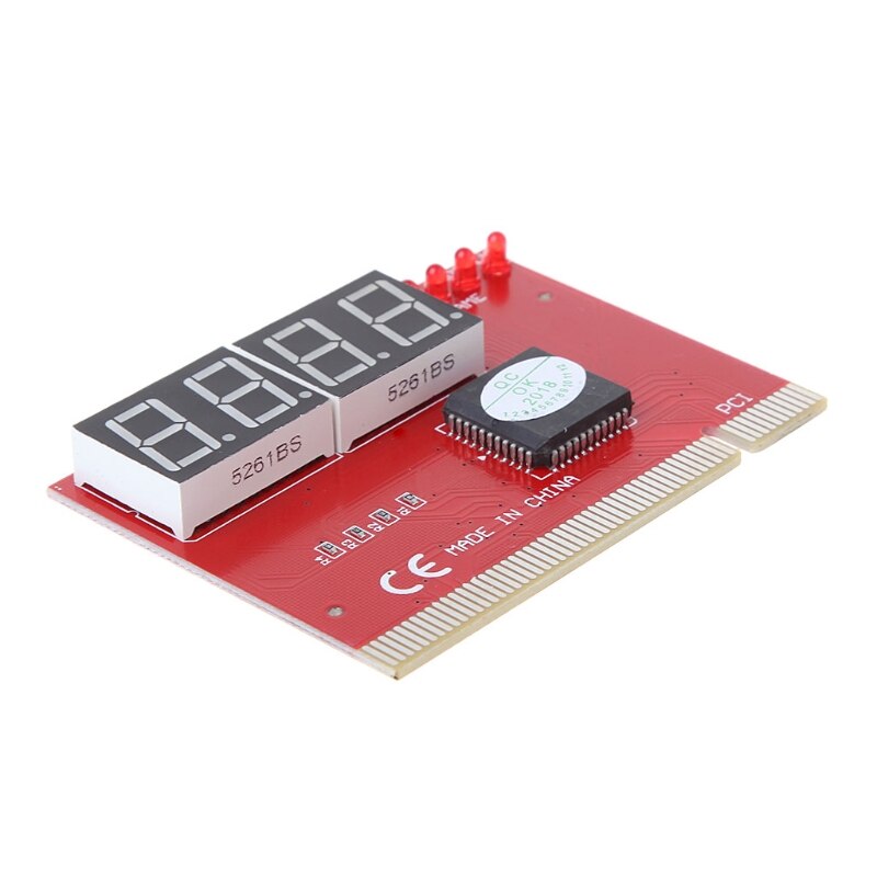 Nueva computadora PCI POST tarjeta placa base LED 4 dígitos diagnóstico Test Analizador de PC
