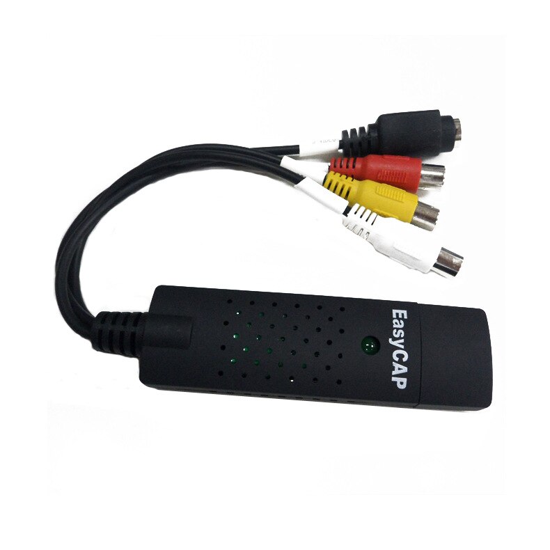 HYBON Einfach Deckel Video DVR USB 2.0 TV DVD VHS DVR Erfassen Adapter Einfacher Kappe USB Video zu erfassen Gerät für Sieg7 /8/10/XP/Aussicht